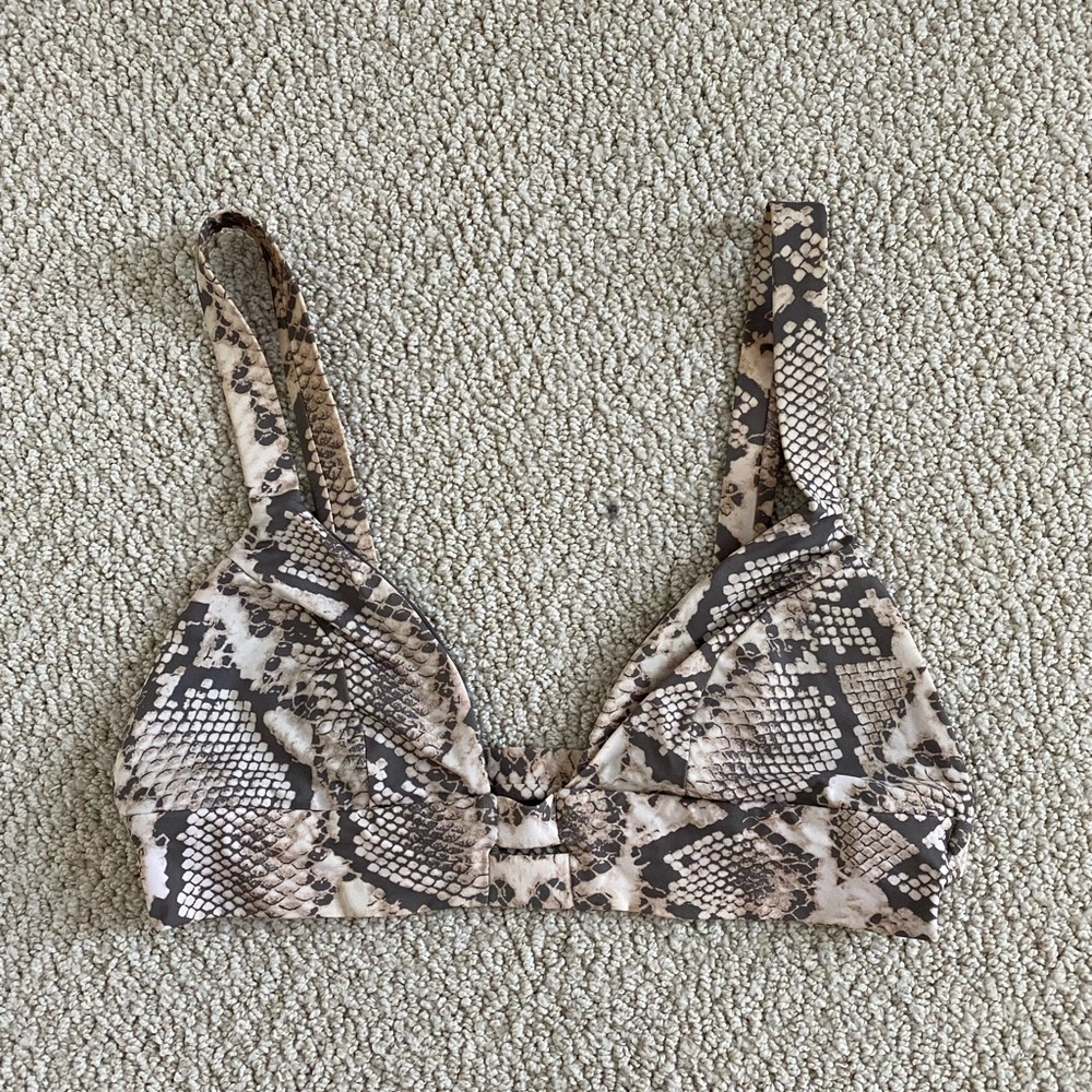 Vitamin A Neutra Bralette Bikini Top